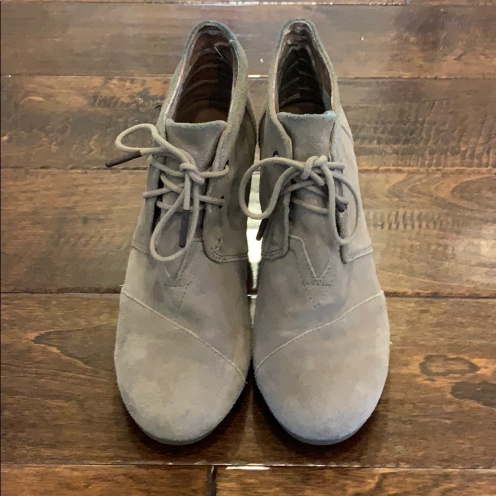 Toms wedge ankle boot